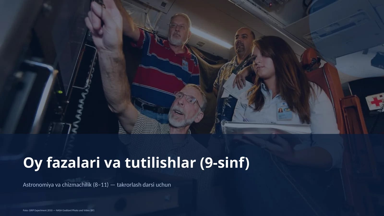 Oy fazalari va tutilishlar (9-sinf)
