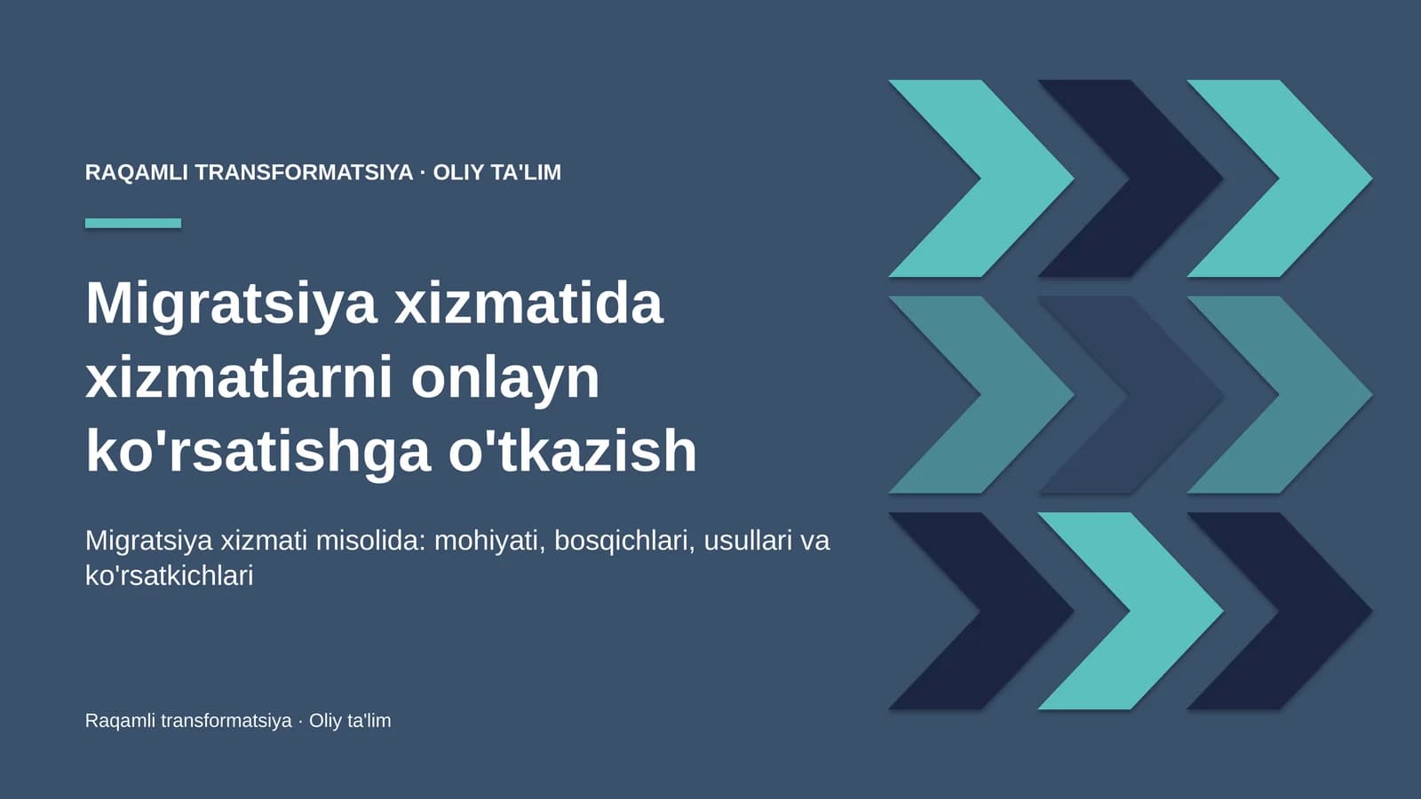 migratsiya xizmatida xizmatlarni onlayn ko'rsatishga o'tkazish 4369