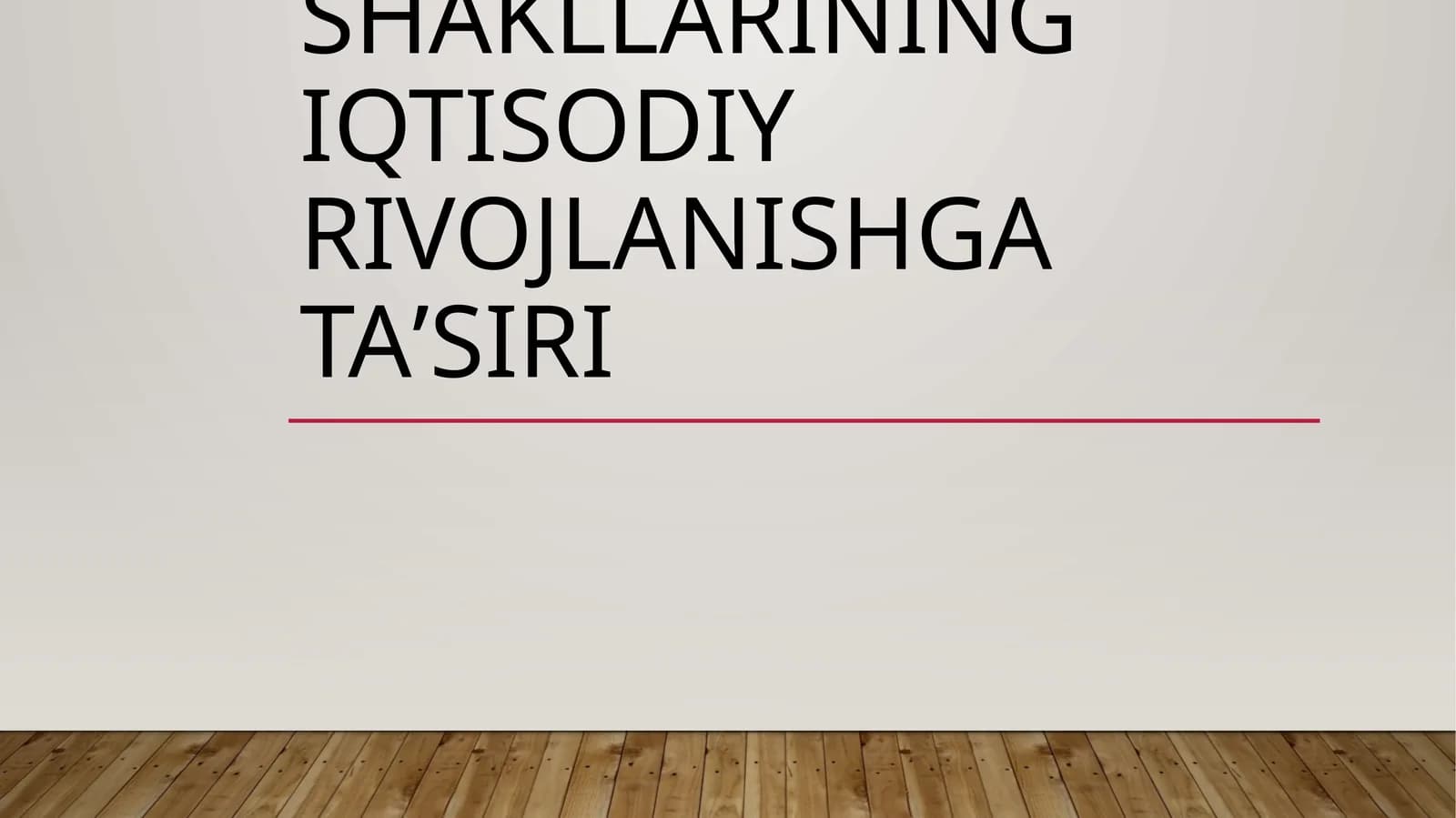 O'zbekistondagi mulk shakillari