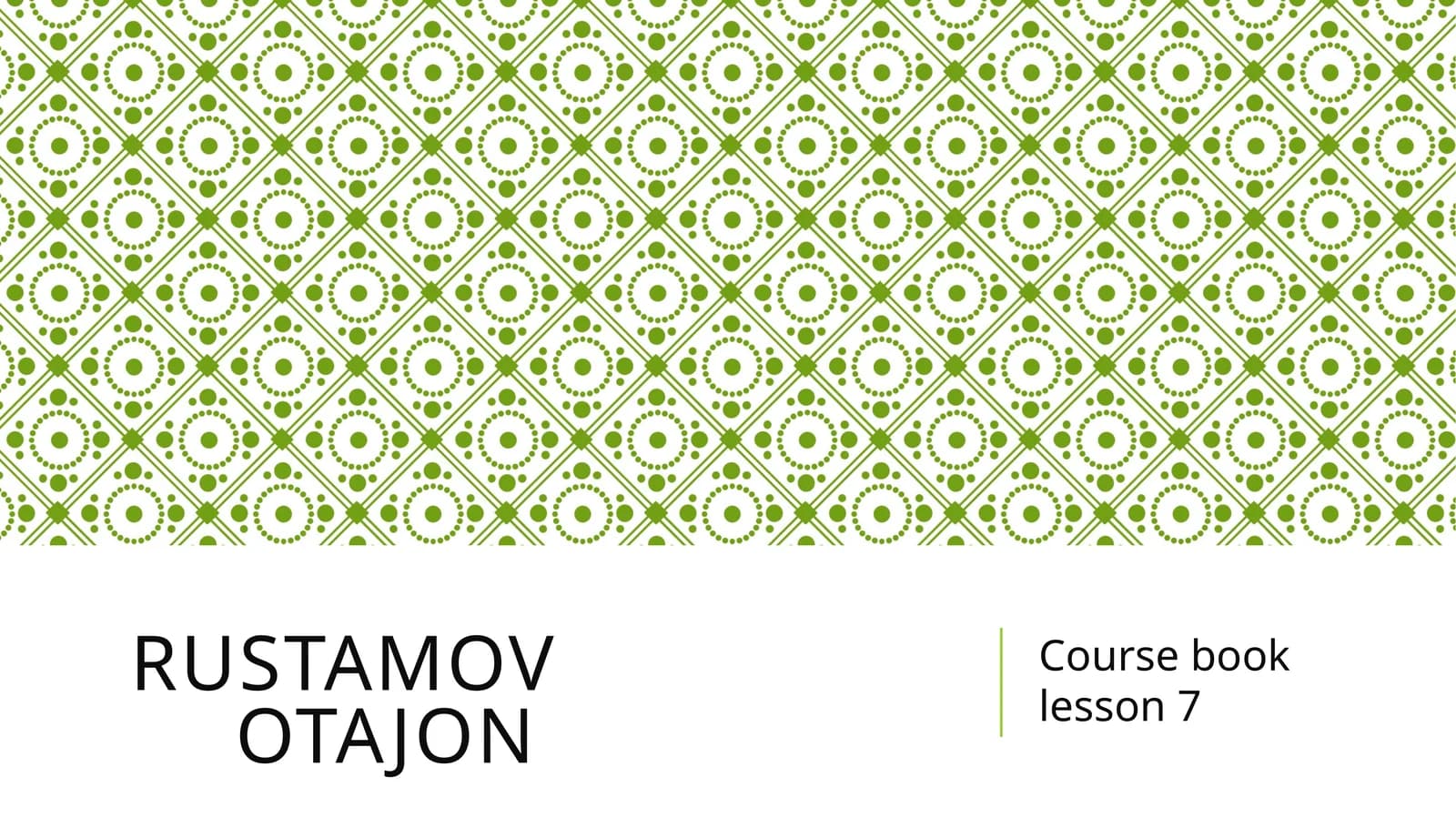 course vacobulary based on Sports