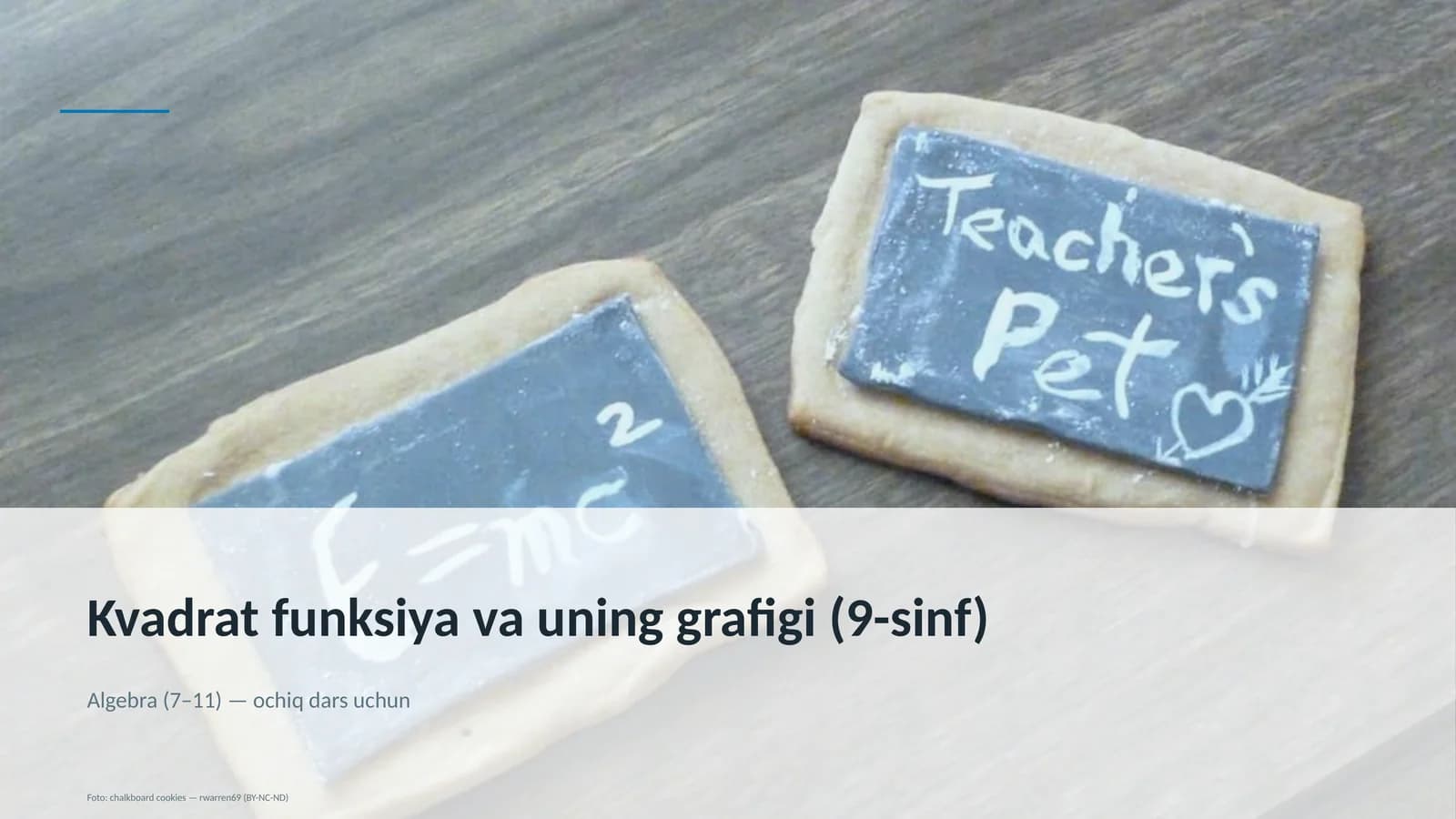Kvadrat funksiya va uning grafigi (9-sinf)