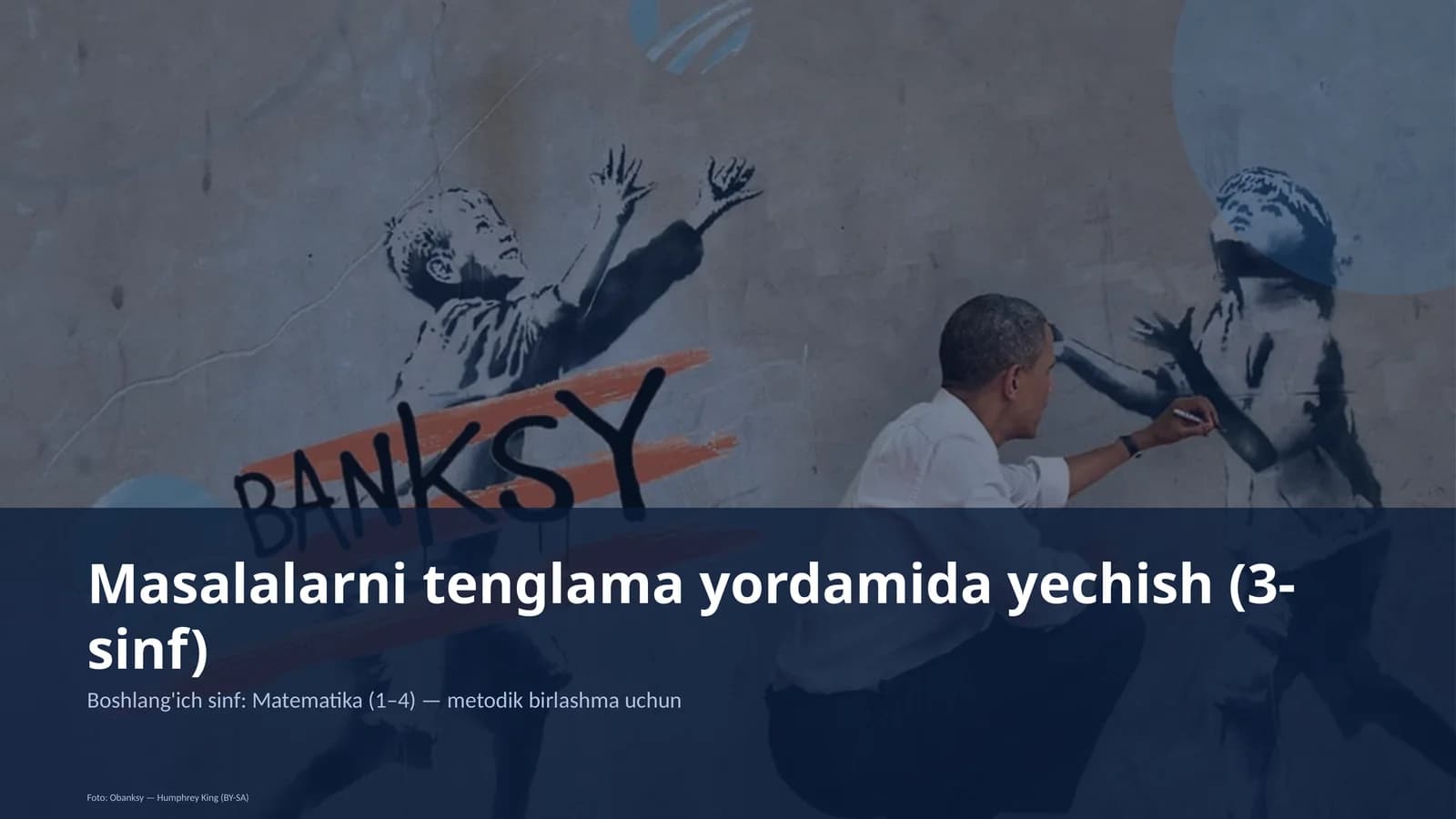 Masalalarni tenglama yordamida yechish (3-sinf)