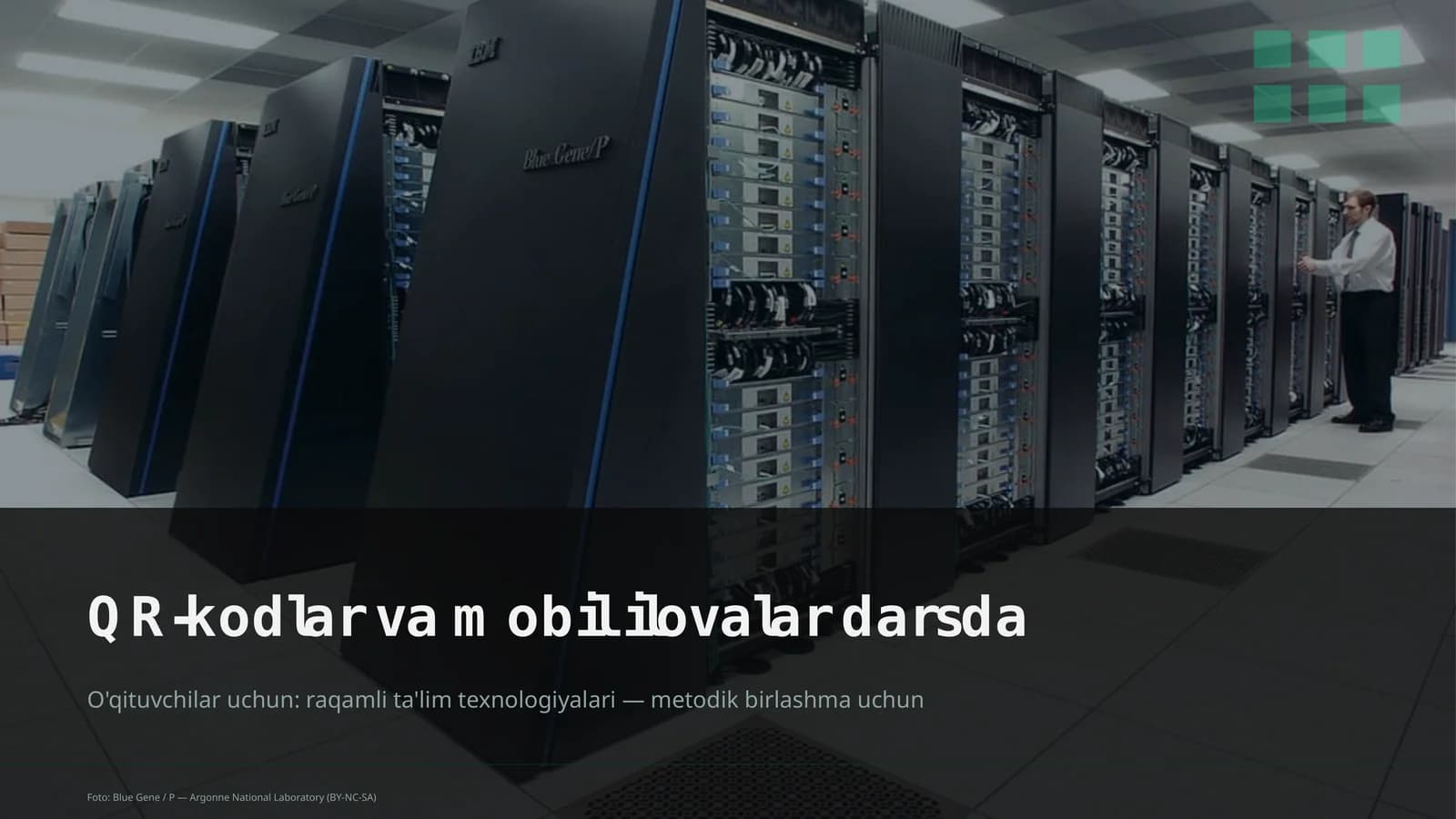 QR-kodlar va mobil ilovalar darsda