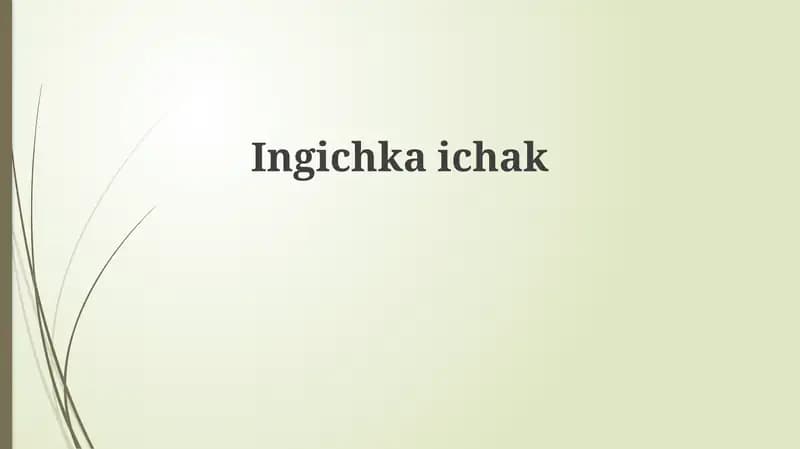 Ingichkaichak