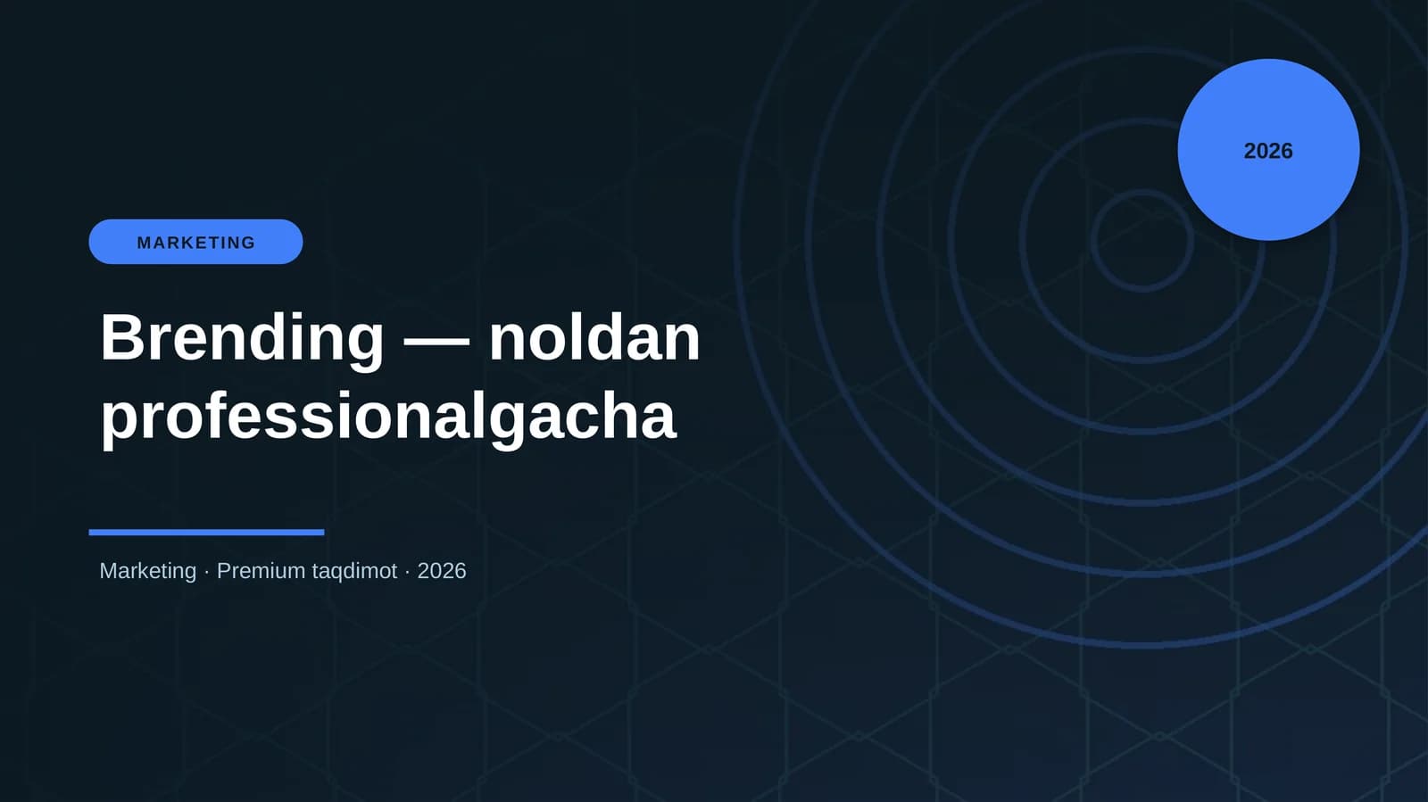 Brending — noldan professionalgacha