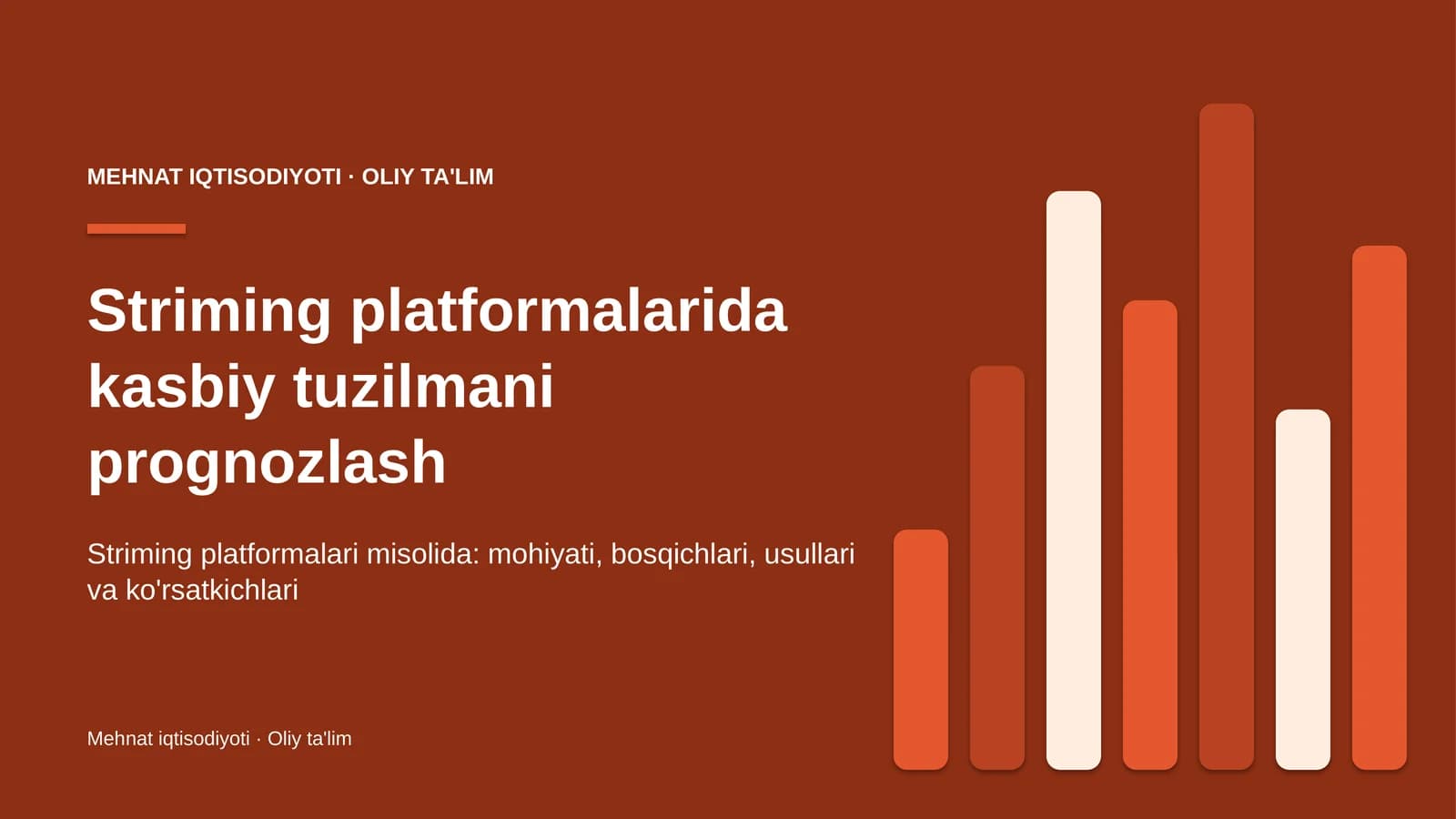 striming platformalarida kasbiy tuzilmani prognozlash 6877