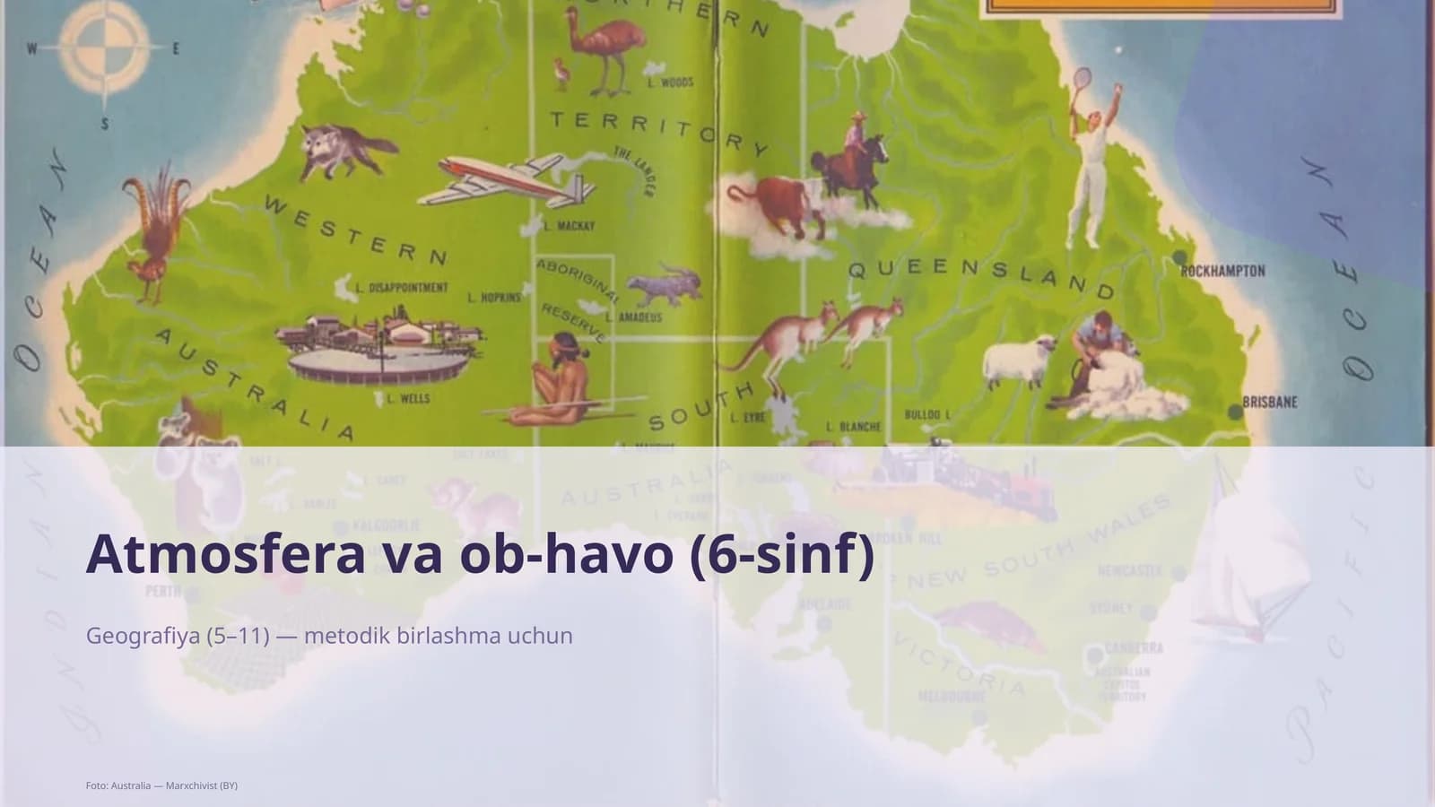 Atmosfera va ob-havo (6-sinf)