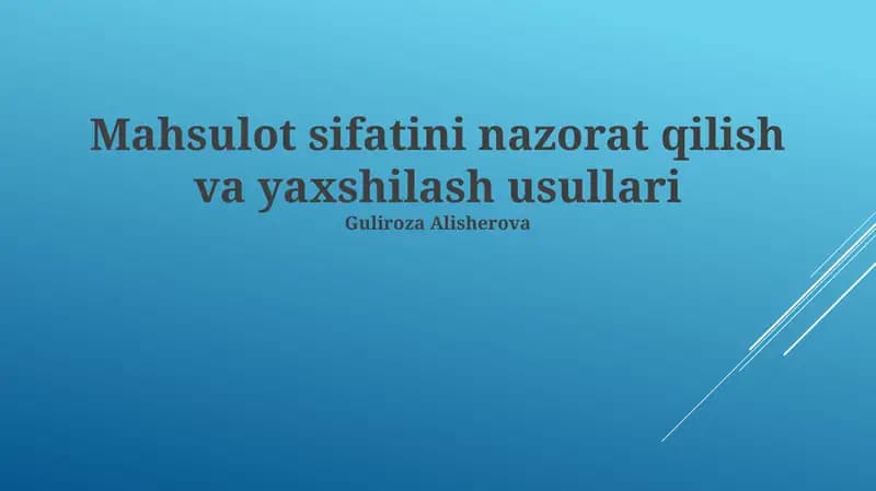 Sifat nazorati