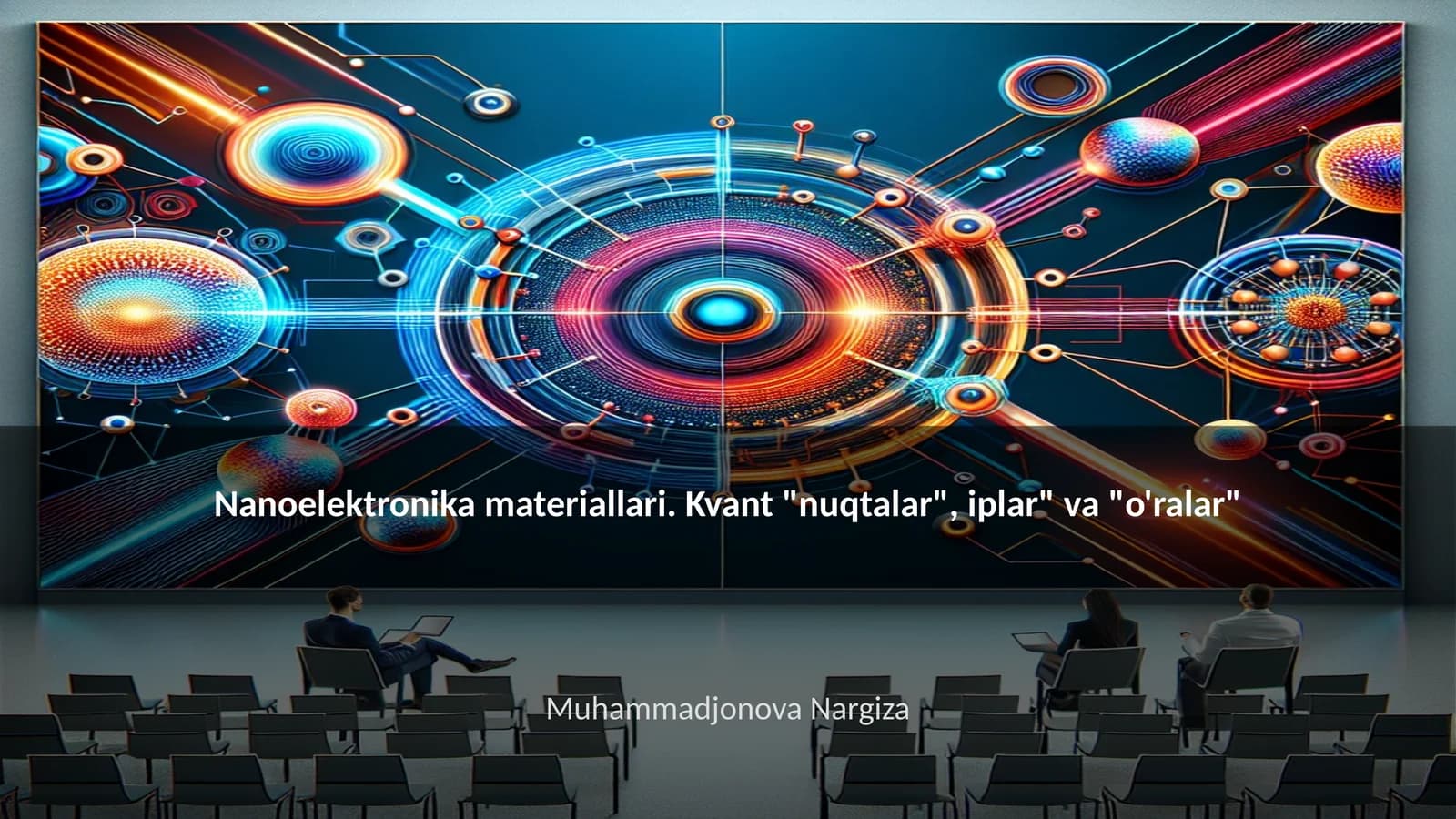 Nanoelektronika materiallari. Kvant "nuqtalar", iplar" va "o'ralar"