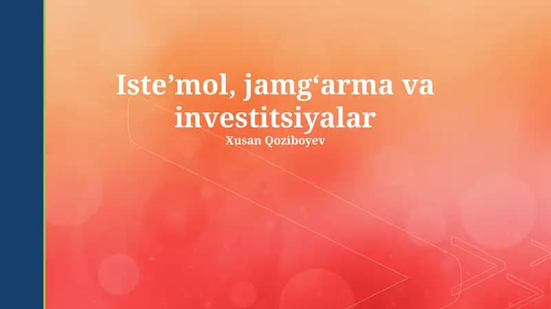 Investitsiyalar