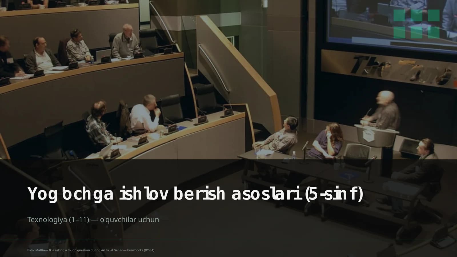 Yog'ochga ishlov berish asoslari (5-sinf)