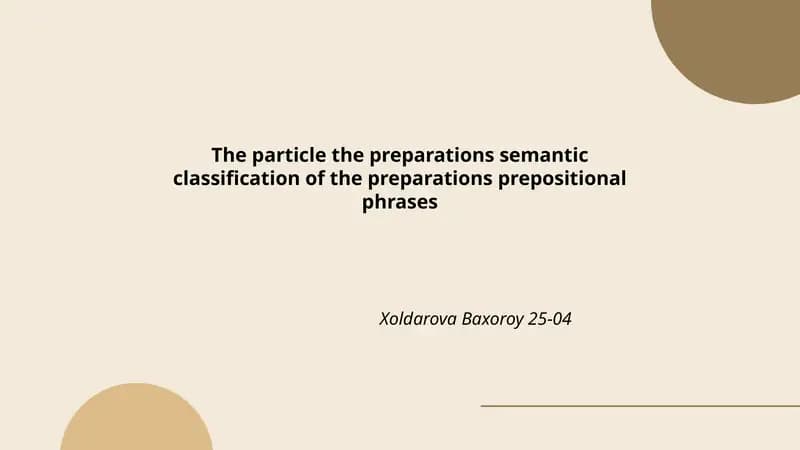 The definite article "the": syntactic status and semantic effects