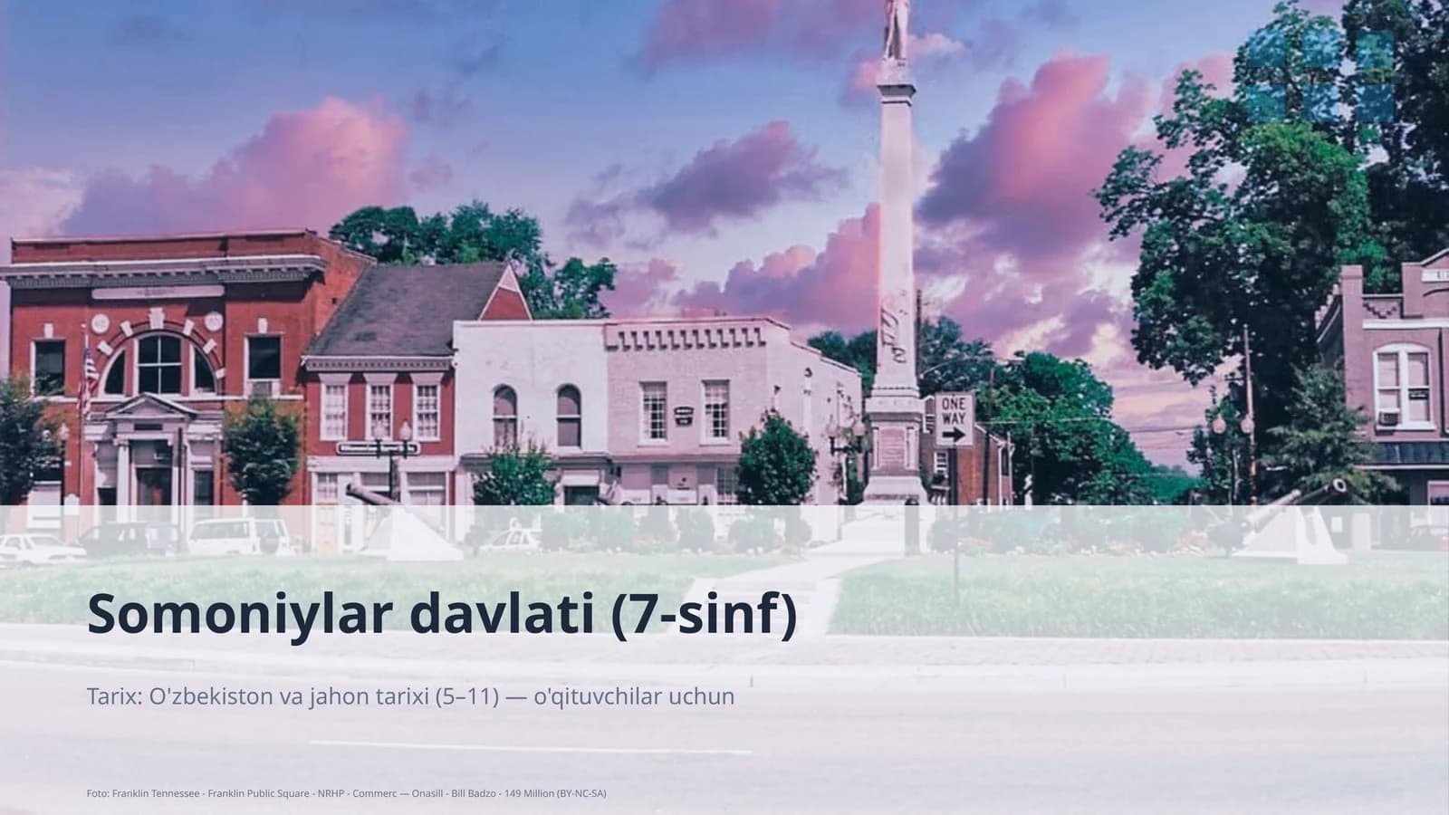 Somoniylar davlati (7-sinf)