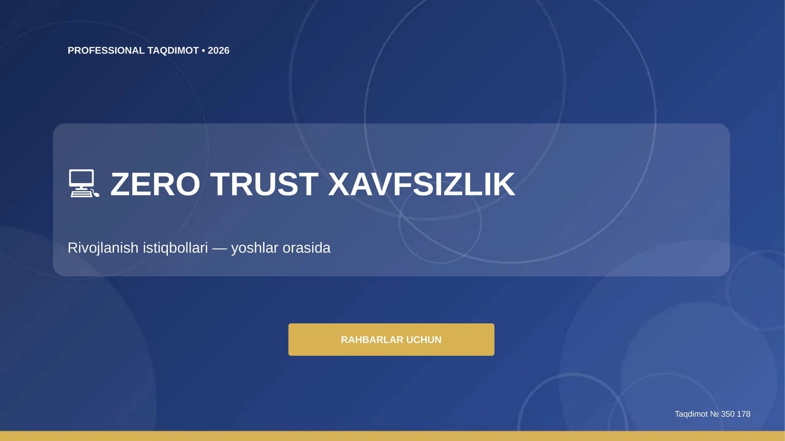 TAQDIMOT PROFESSIONAL