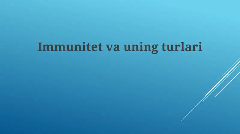 Immunitetvauningturlari