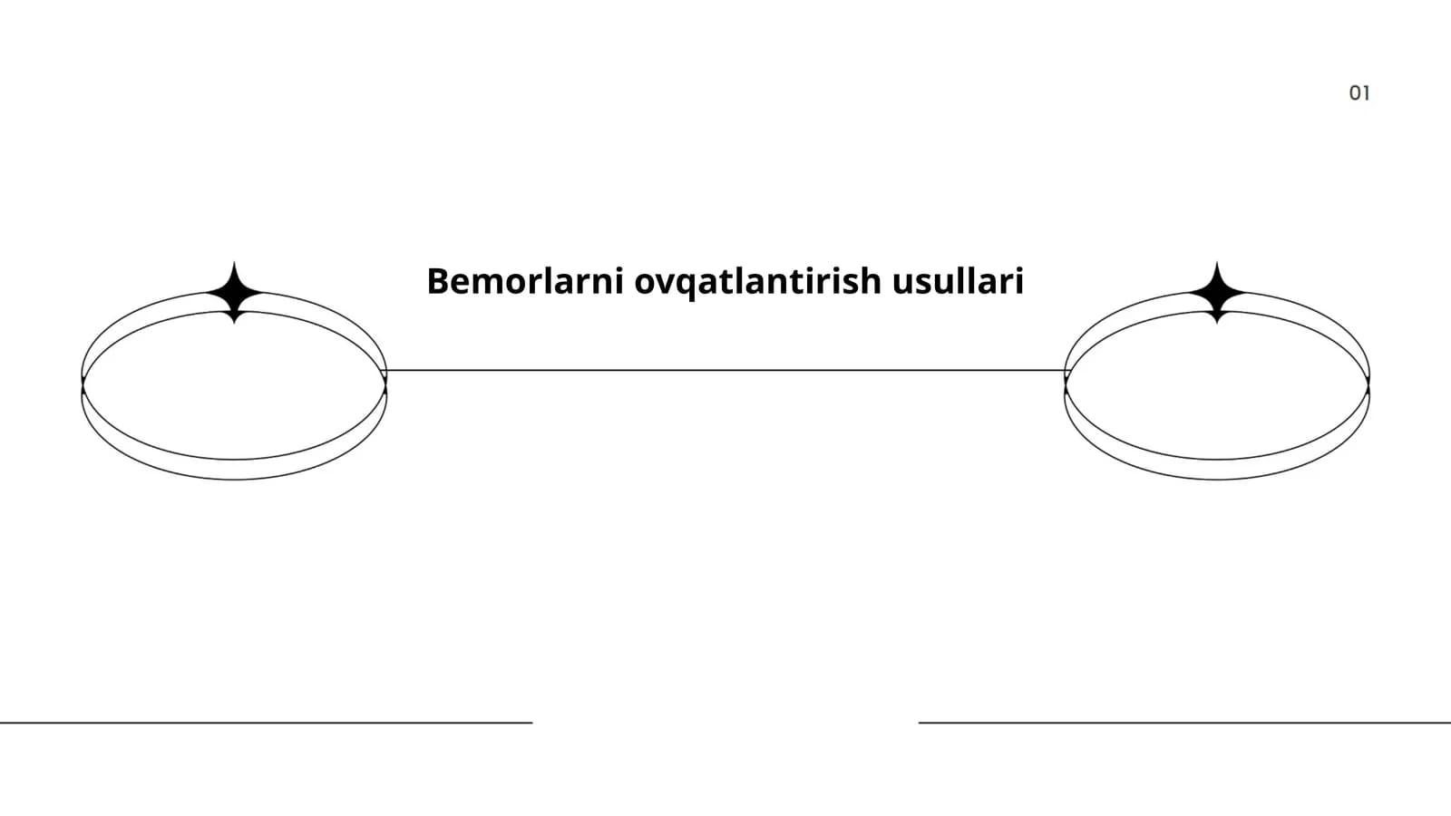 Bemorlarni ovqatlantirish usullari