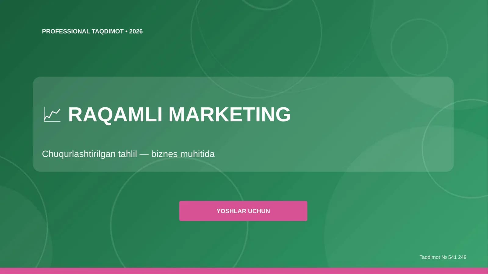 RAQAMLI MARKETING