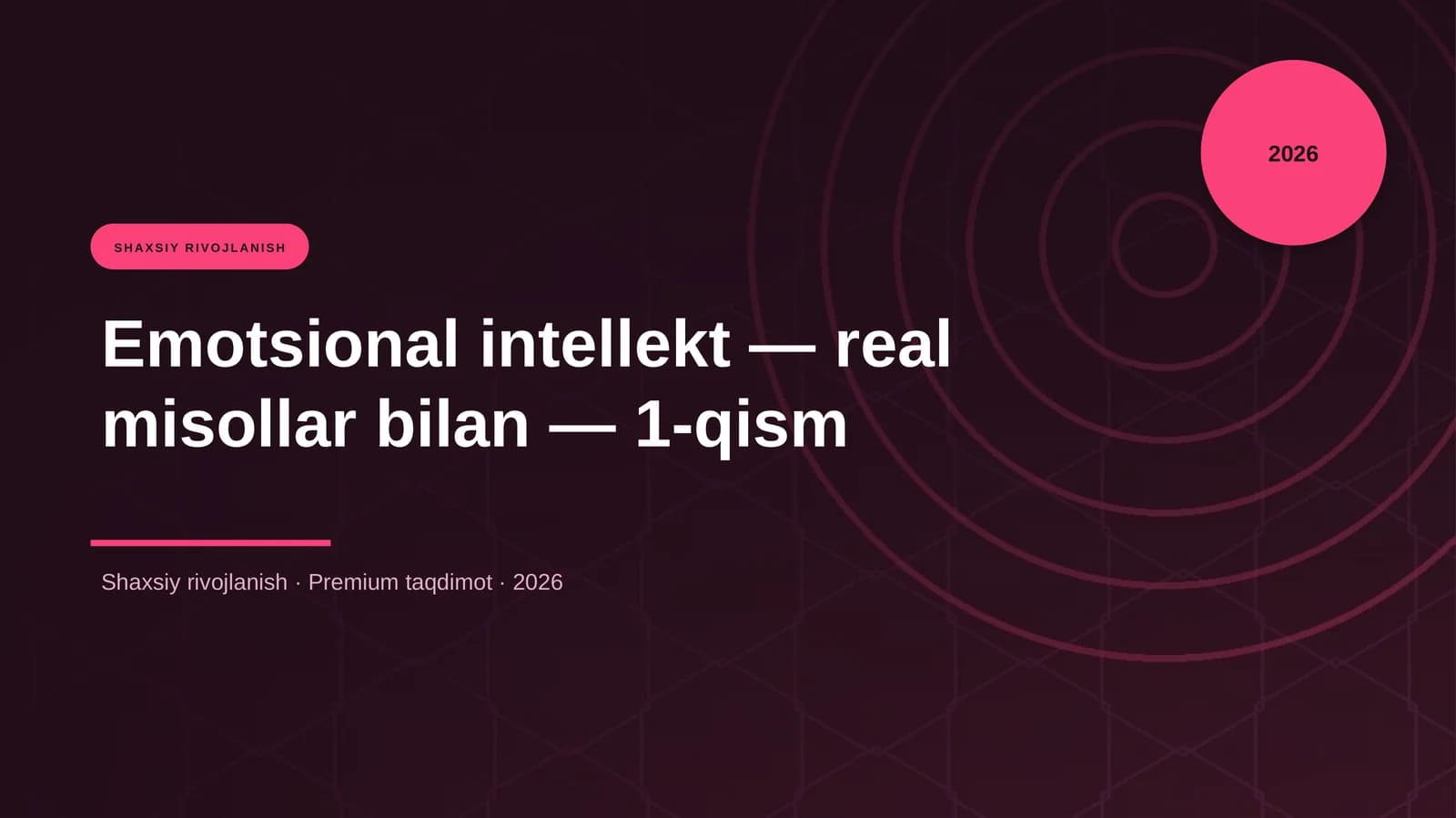 Emotsional intellekt