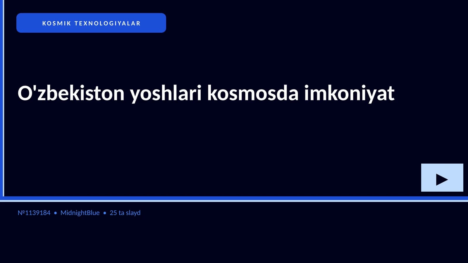 KOSMIK TEXNOLOGIYALAR