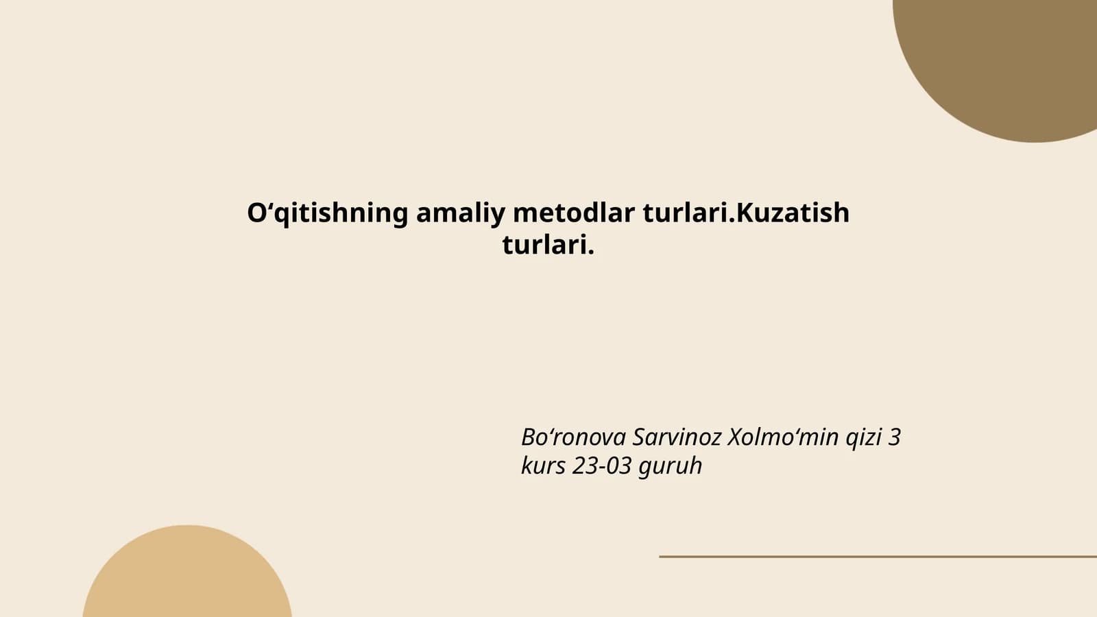 Kuzatish turlari