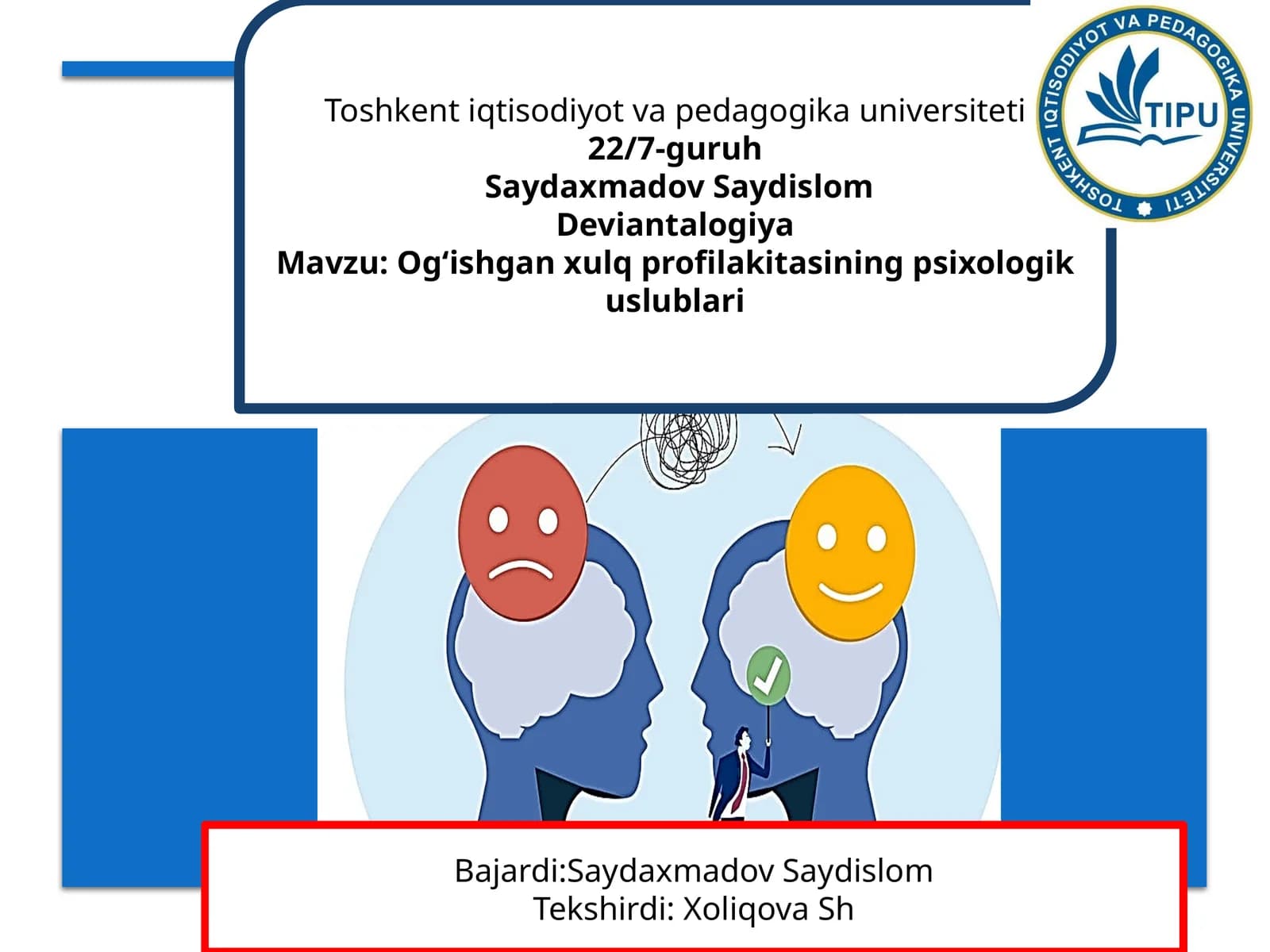 Deviantalogiya