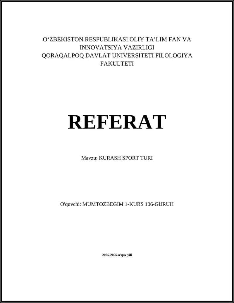 KURASH SPORT TURI