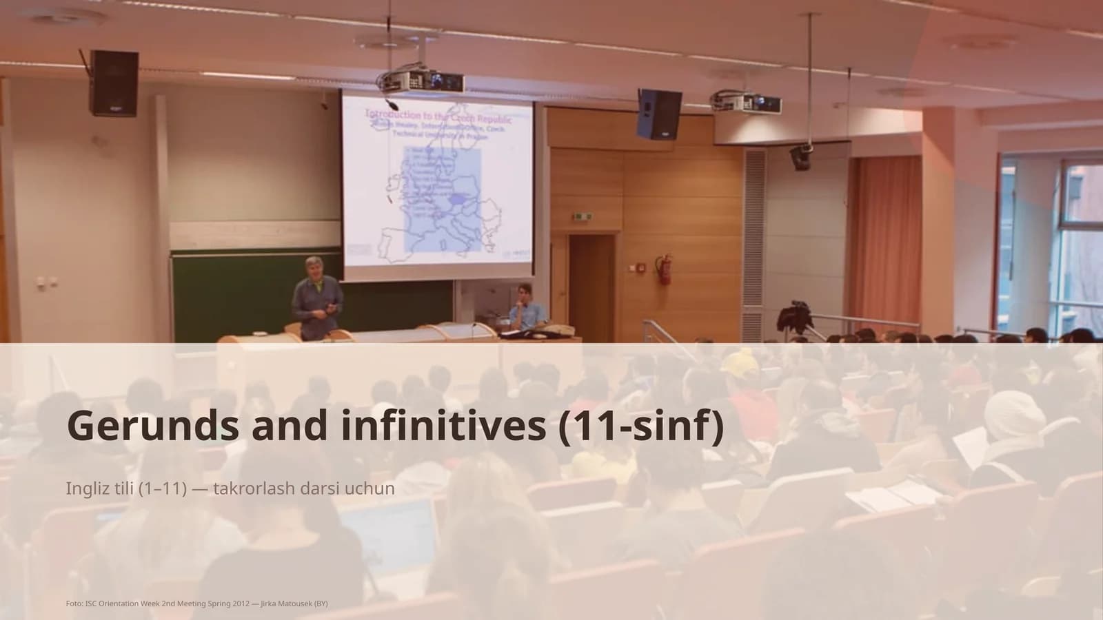 Gerunds and infinitives (11-sinf)