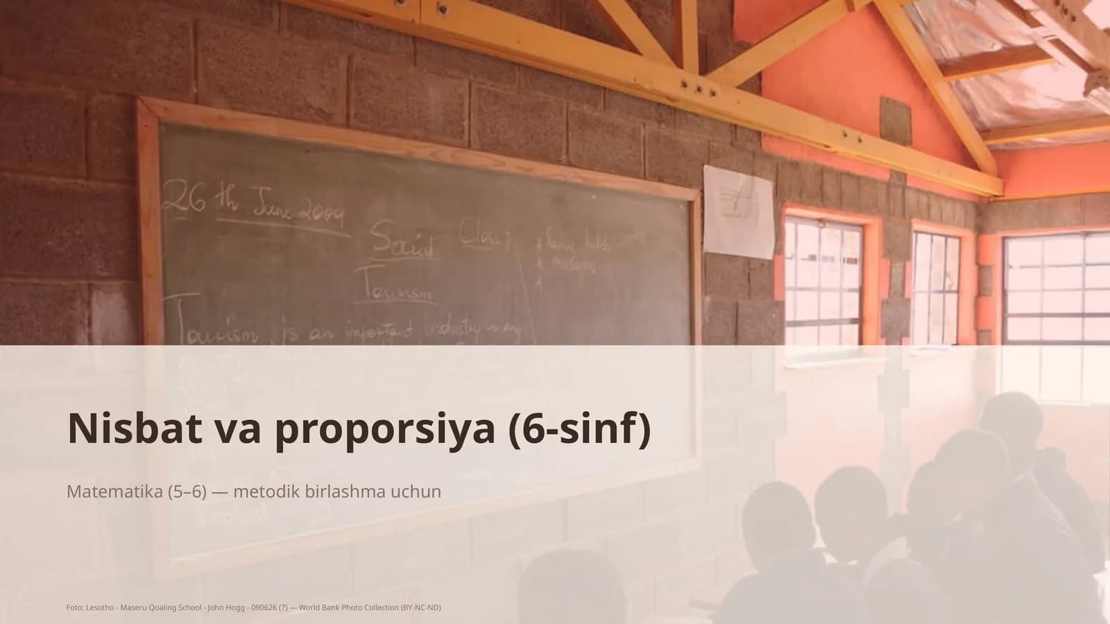 Nisbat va proporsiya (6-sinf)