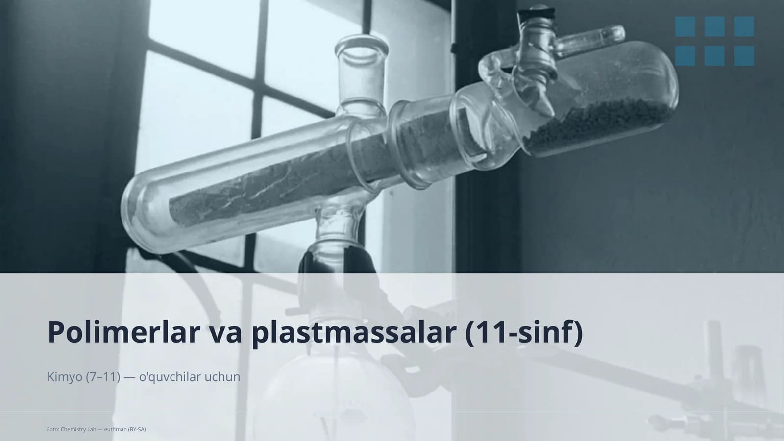 Polimerlar va plastmassalar (11-sinf)