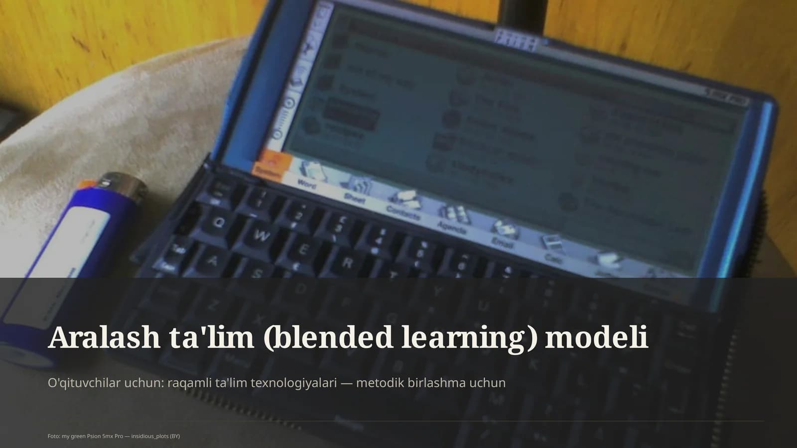 Aralash ta'lim (blended learning) modeli
