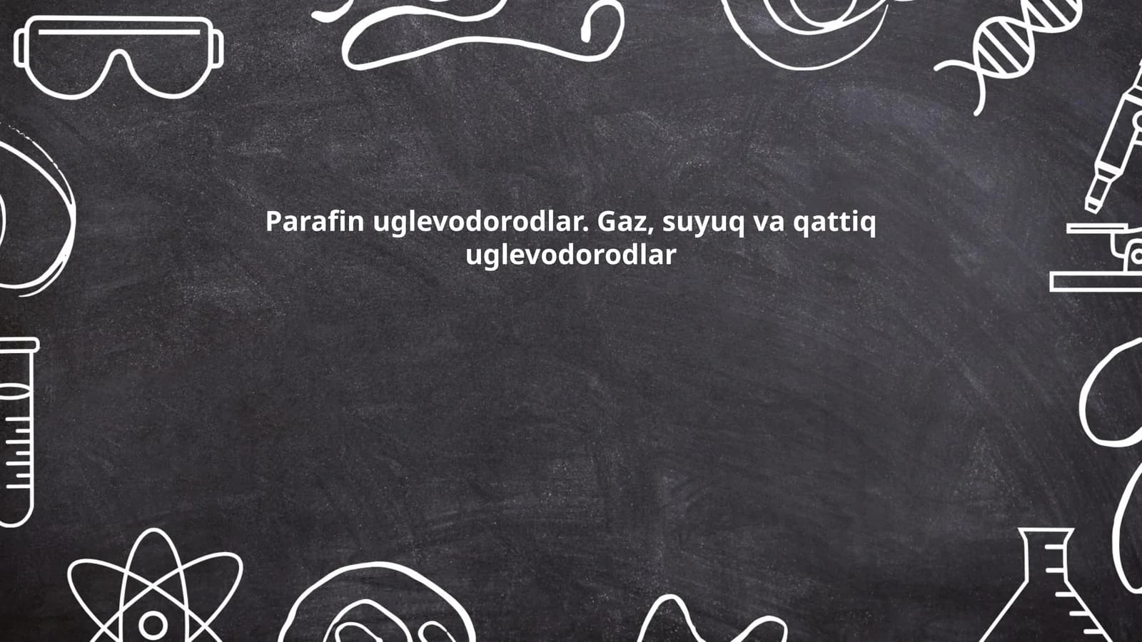 Parafin uglevodorodlar