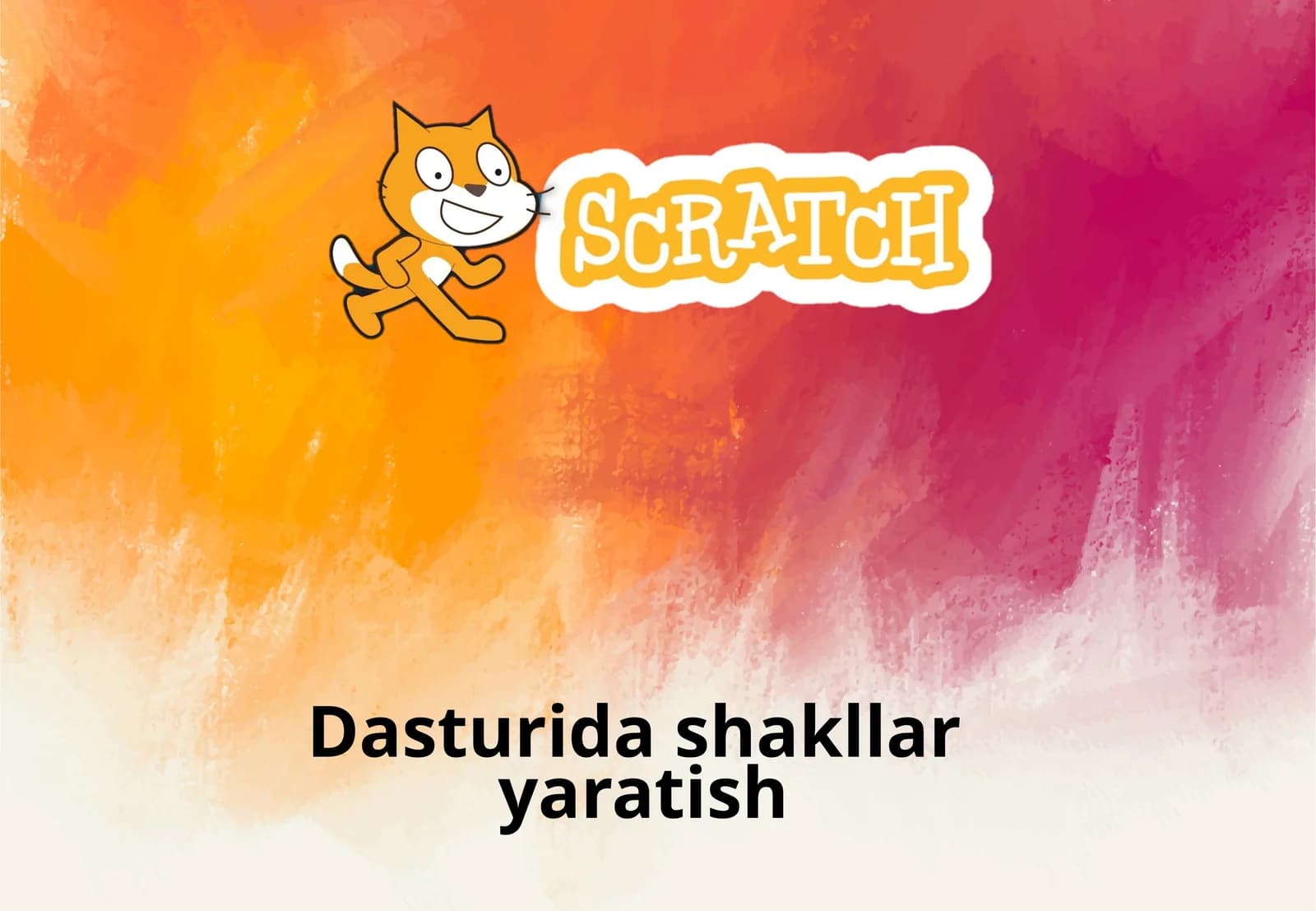 Dasturida shakllaryaratish