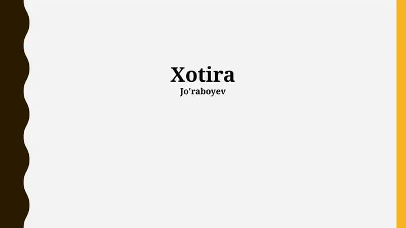 Xotira