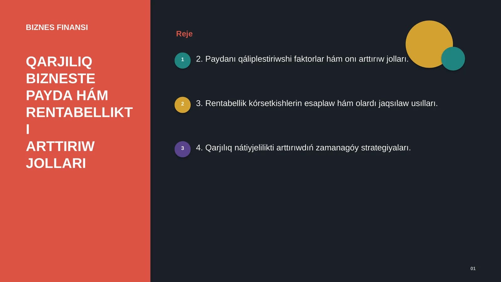 Qarjılıq Biznesi