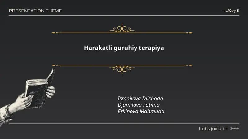 Harakatli guruhiy terapiya