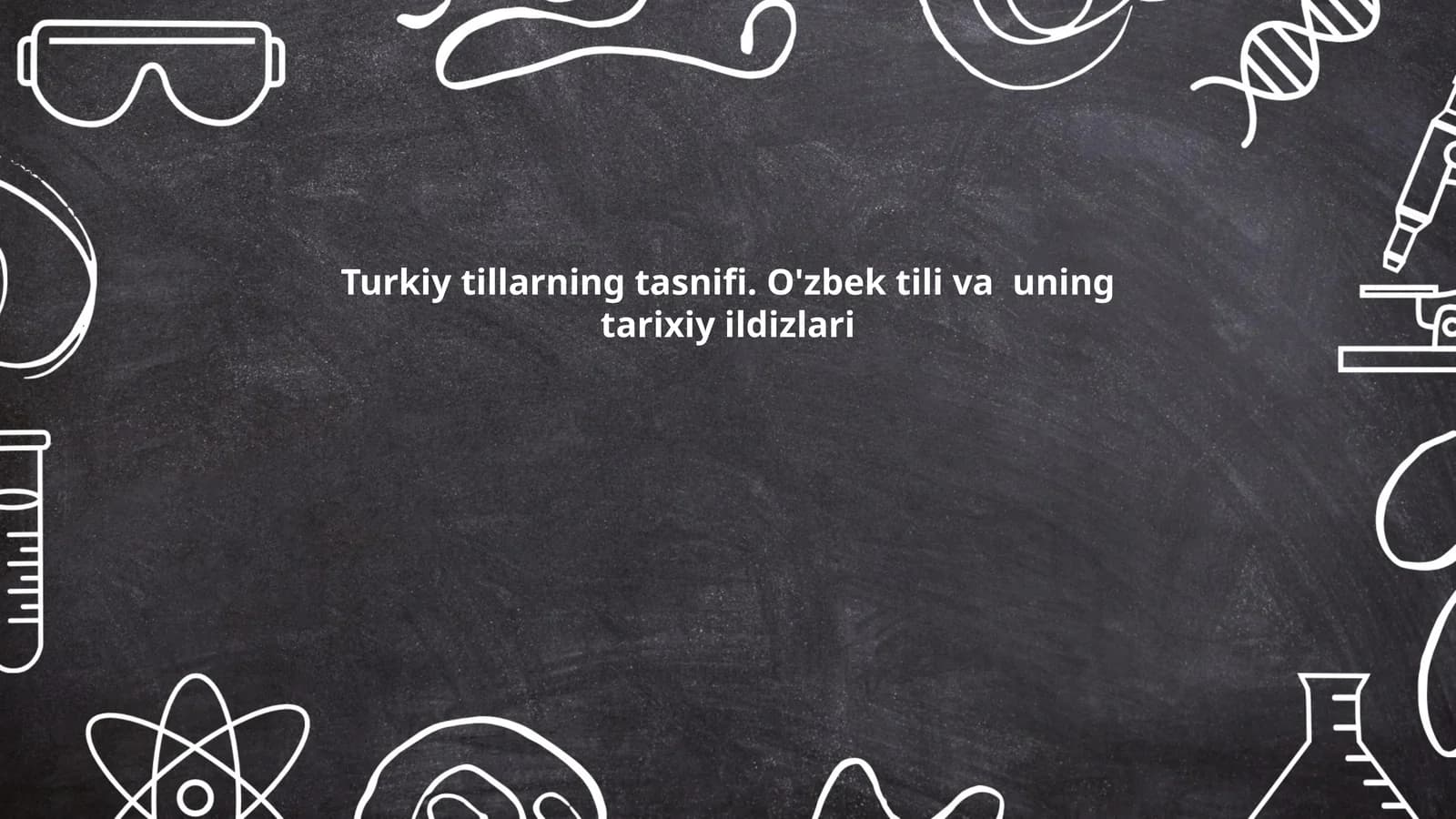 Turkiy tillarning tasnifi