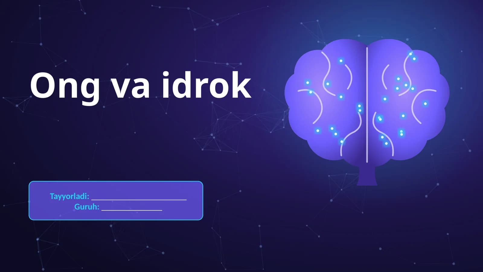 Ong va idrok