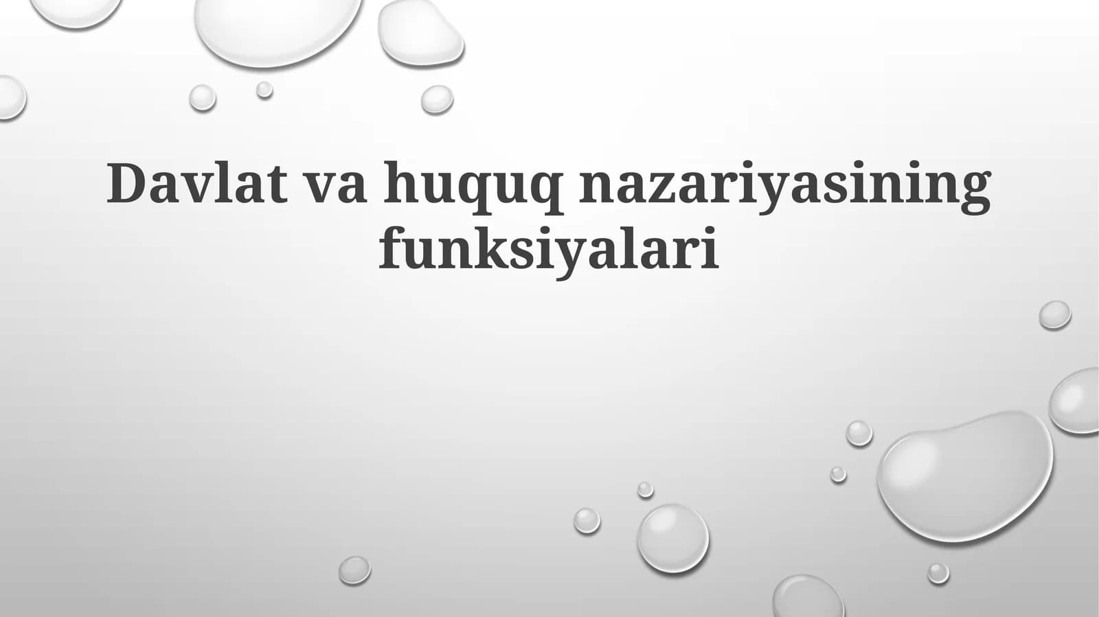Davlatvahuquqnazariyasiningfunksiyalari