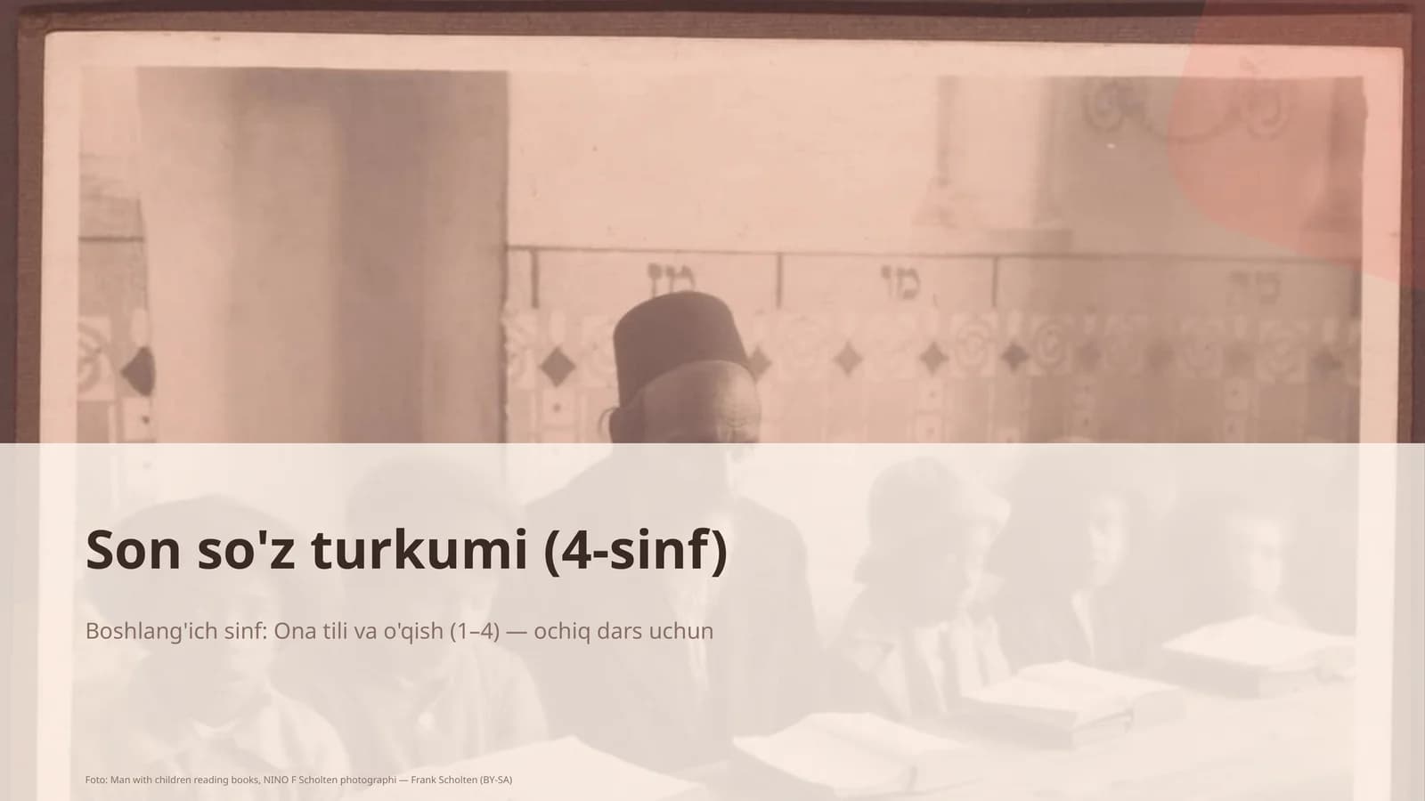 Son so'z turkumi (4-sinf)