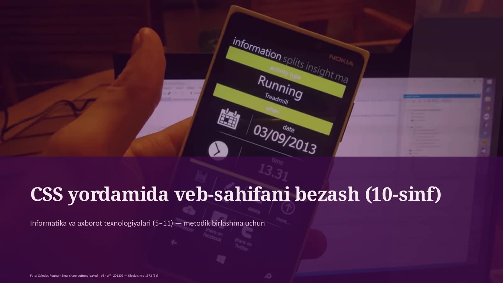 Informatika va axborot texnologiyalari (5–11) — metodik birlashma uchun