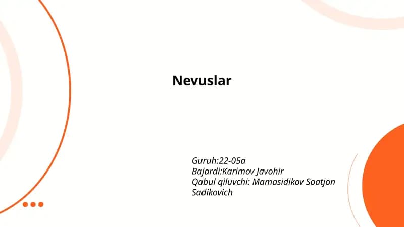 Nevuslar