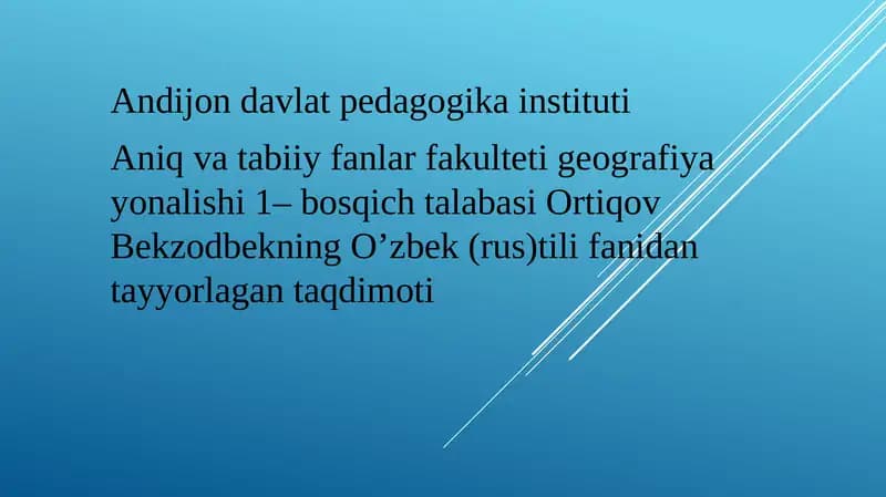 Nutqning uslubi shakllari