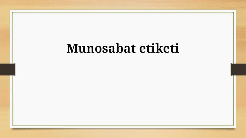Etiket