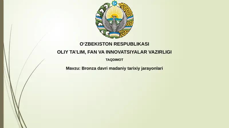 Bronza davri tarixi