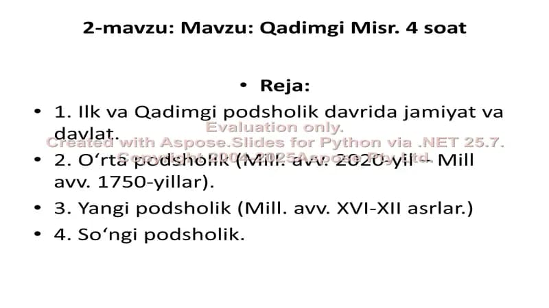 Qadimgi Misr