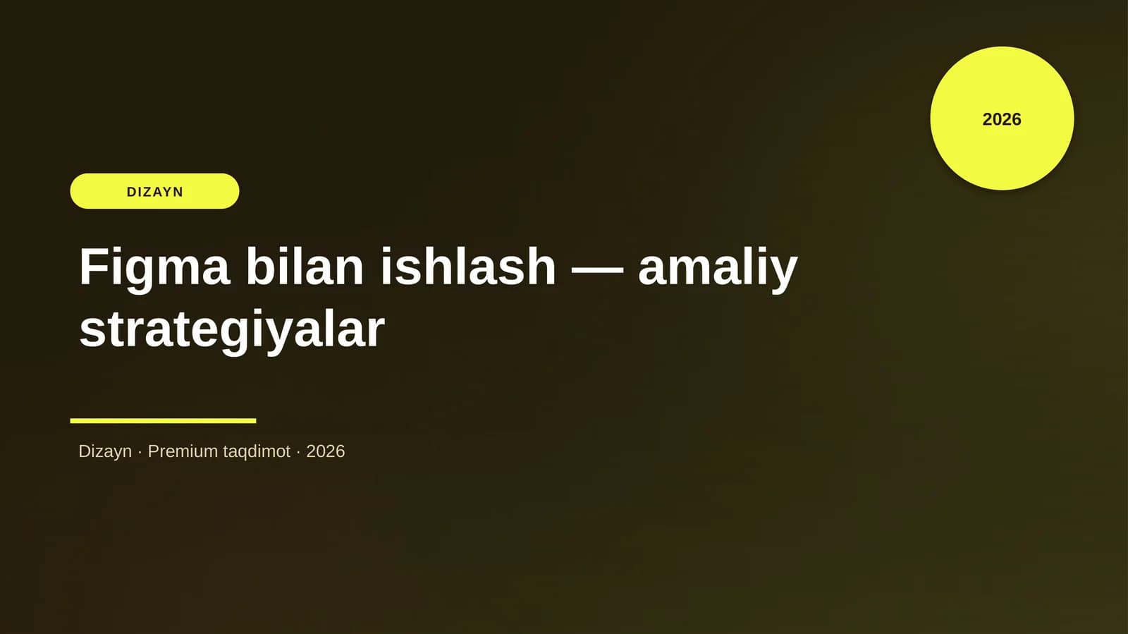 Figma bilan ishlash — amaliy strategiyalar