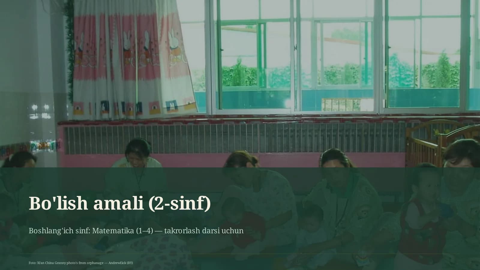 Bo'lish amali (2-sinf)
