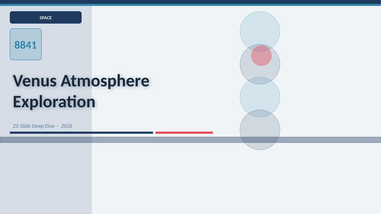 Venus Atmosphere Exploration