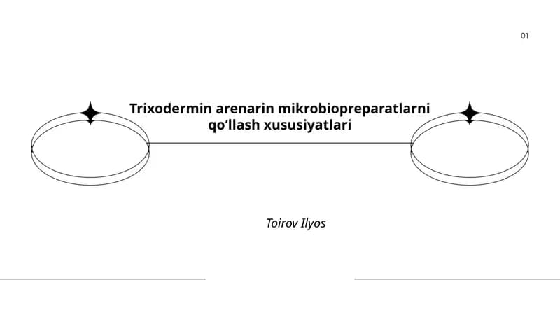 Trixodermin arenarin mikrobiopreparatlarni qoʻllash xususiyatlari