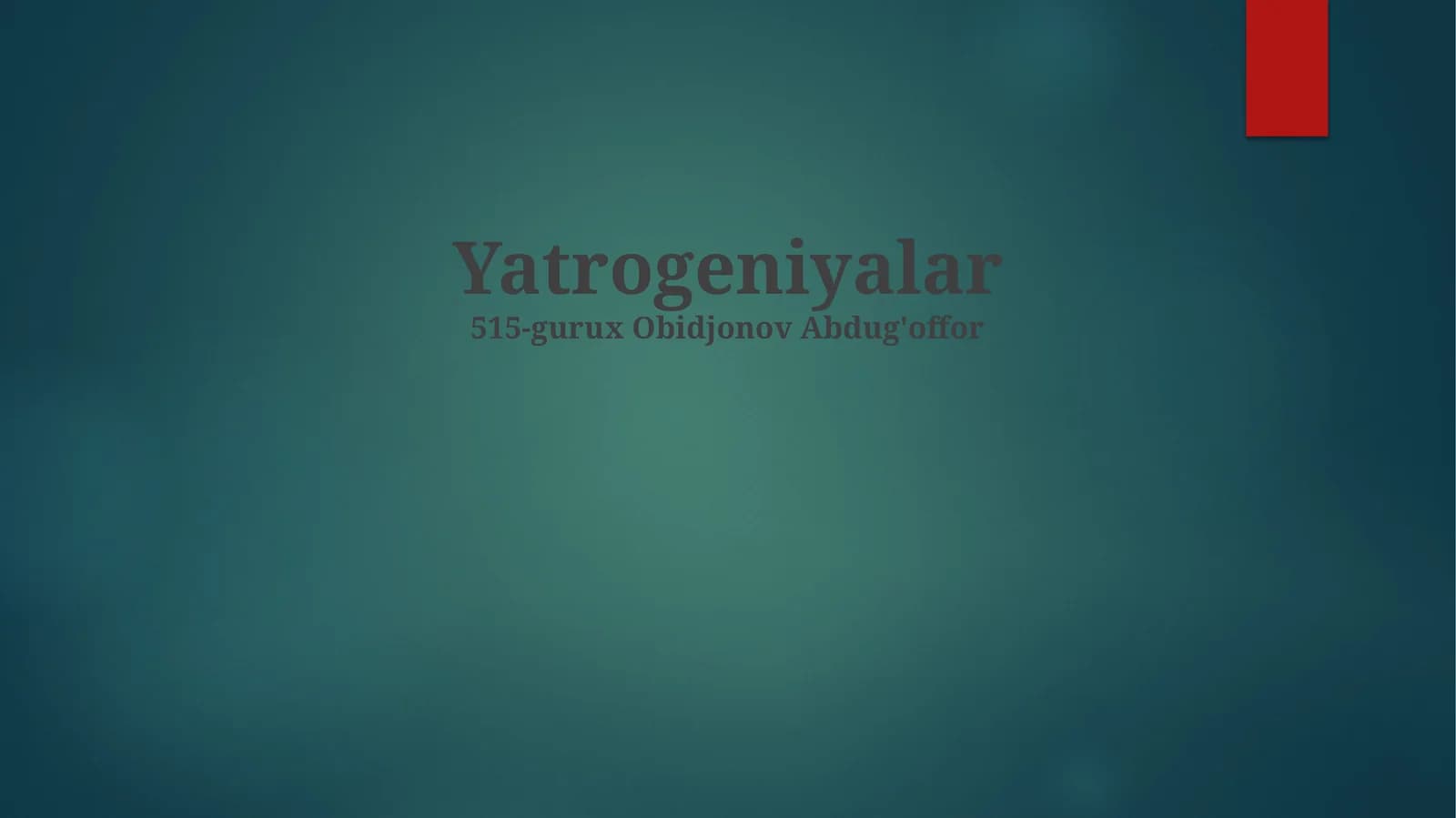 Yatrogeniyalar